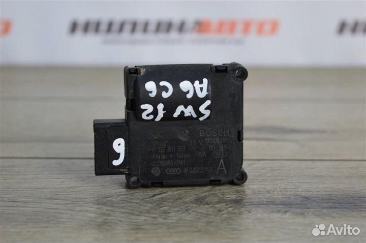 Моторчик заслонки печки Audi A6 C6 седан 4F2 3.0