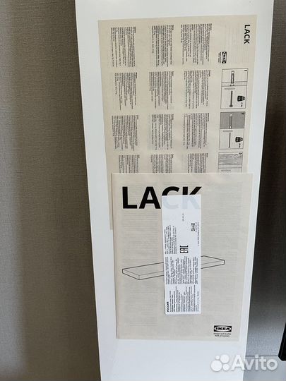 Полка IKEA lack новая