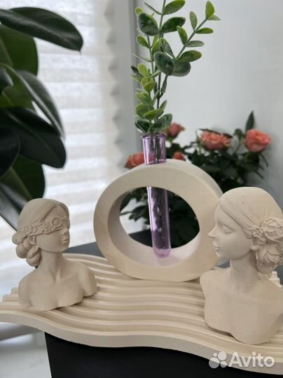 Подставка для украшений из гипса набор