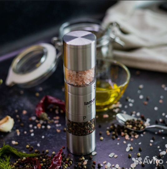 Мельница для специй Lamart двойная