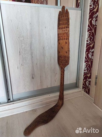 Прялка деревянная старинная