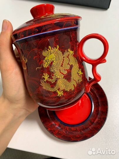 Сервиз чайный дракон