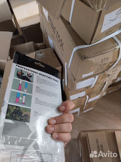 Прививочный секатор оптом (+лента в комплекте)