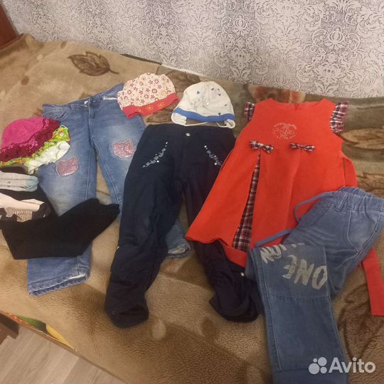 2 пакета вещей на девочку