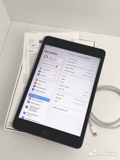 Планшет iPad Mini 5(2019) 64gb, Space Gray