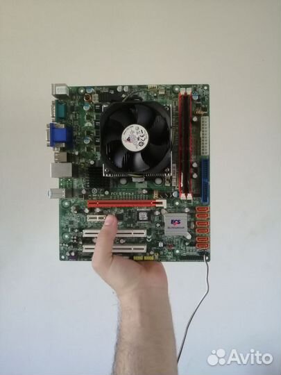 Комплект AM2+/PnenomII x3/4Gb ddr2