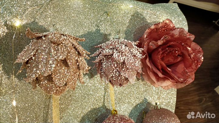 Едочные новогодние игрушки разные