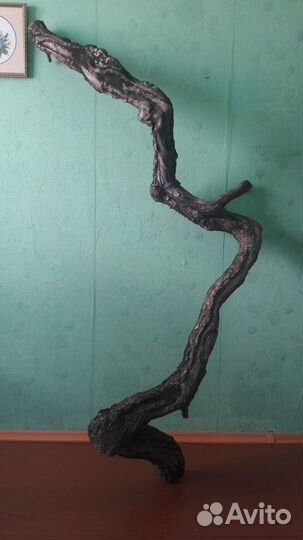 Коряга большая под светильник