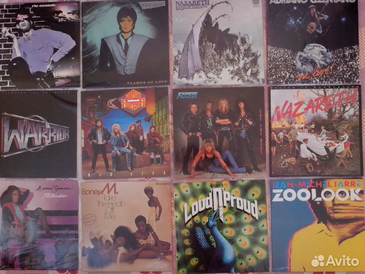 Пластинки 70-90х. Зарубежные (много не ставленных)