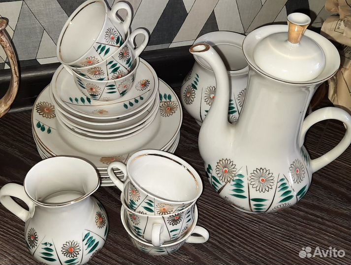 Сервиз кофейный старинный