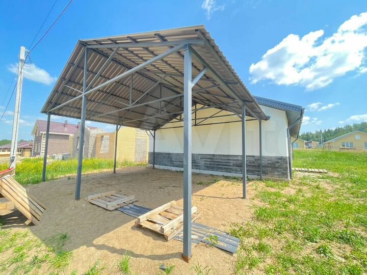 Коттедж 95 м² на участке 7,5 сот.