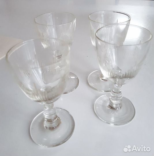 Антикварные рюмочки Мальцов