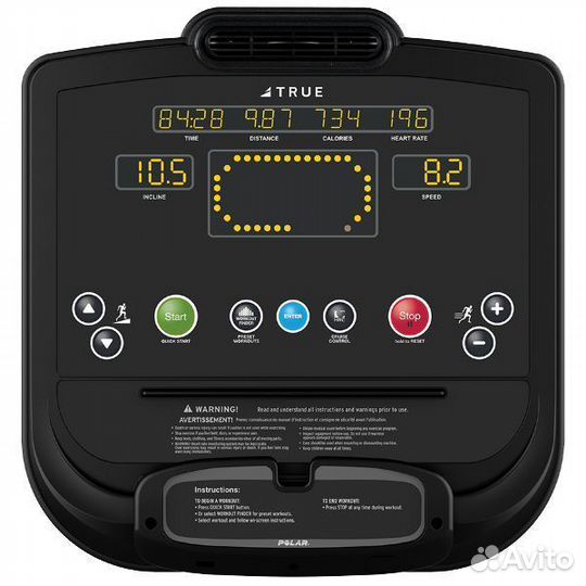 Эллипс тренажер true XC400 c консолью Emerge