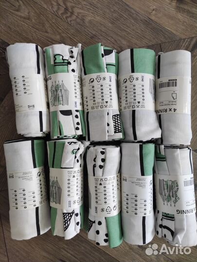 10 комплектов полотенец Икея rinning
