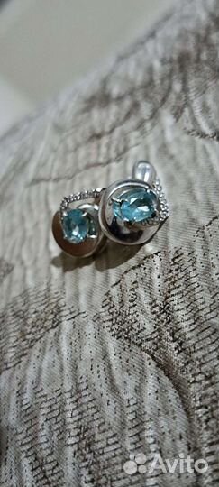Серьги серебро 925