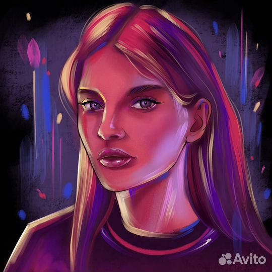 Digital иллюстрация. Аватарка, портрет