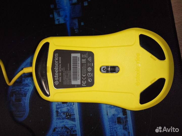 Игровая мышь Steel Series Rival 100 Yellow