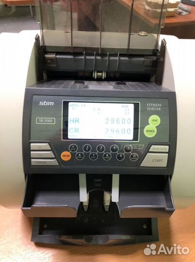Счетчик банкнот SBM SB-2000 USD/EUR/RUB+Fitness