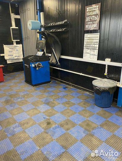 Пвх плитка для склада