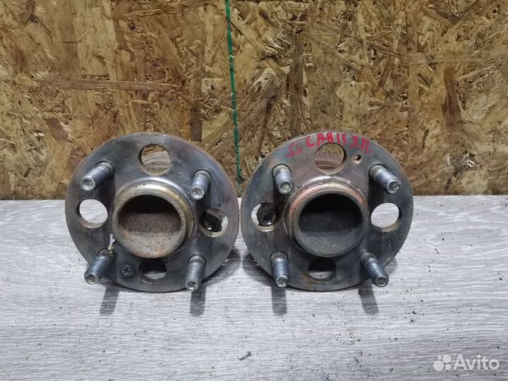 Задние ступицы на Hyundai Solaris