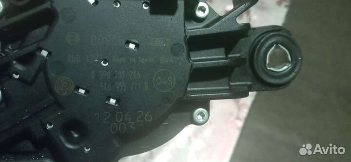 Мотор заднего очистителя гольф