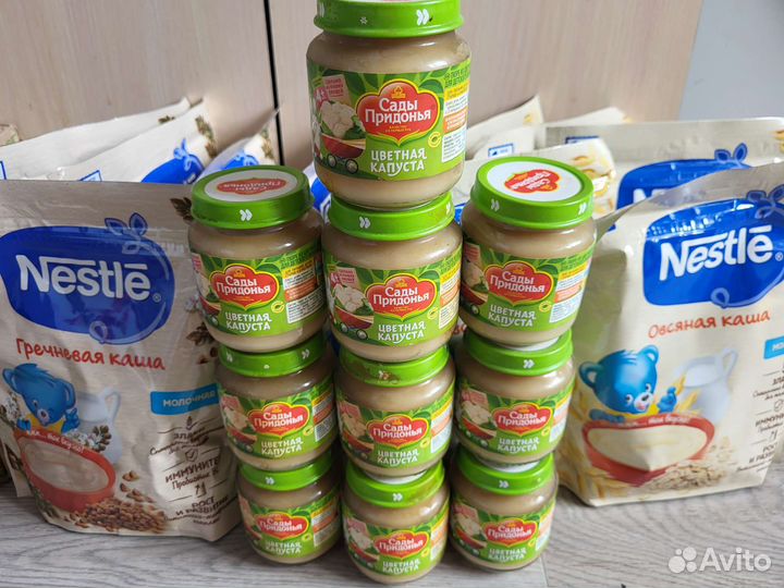 Пюре, каши, смесь нутрилак