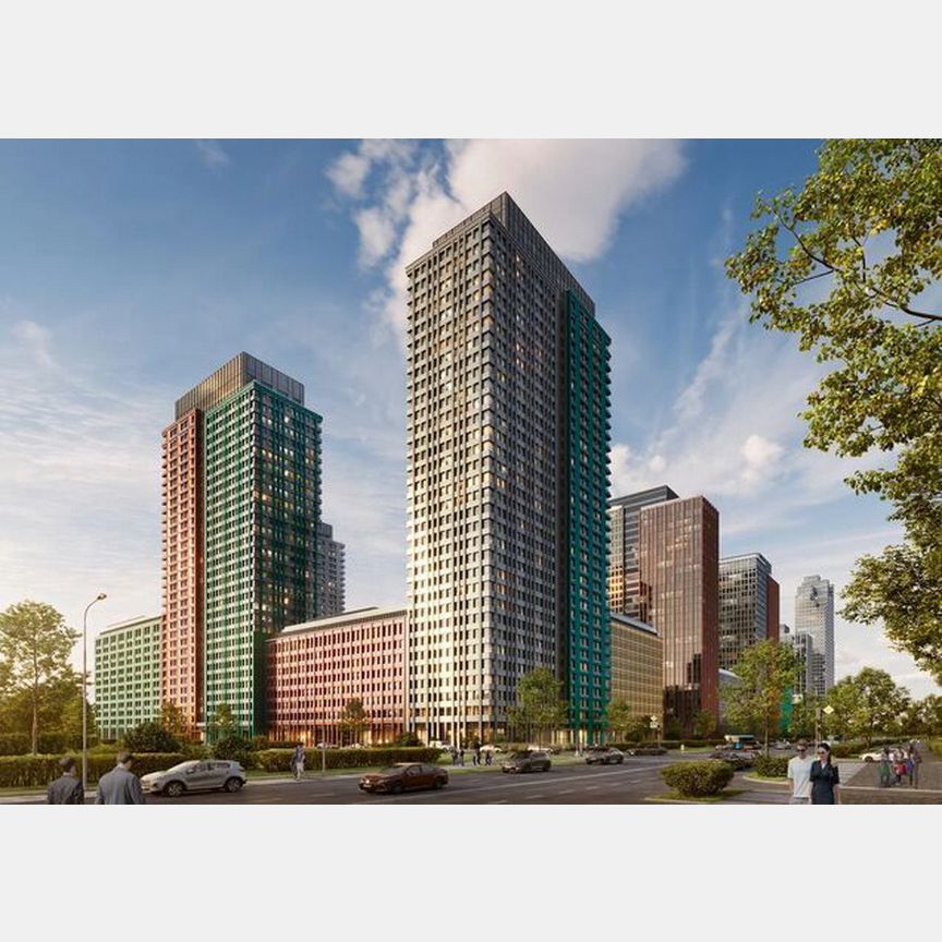 1-к. квартира, 41,5 м², 4/35 эт.