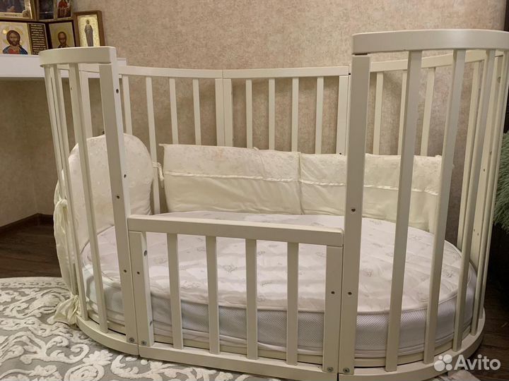 Nuovita Кровать-трансформер Nido Magia / цвет Vani