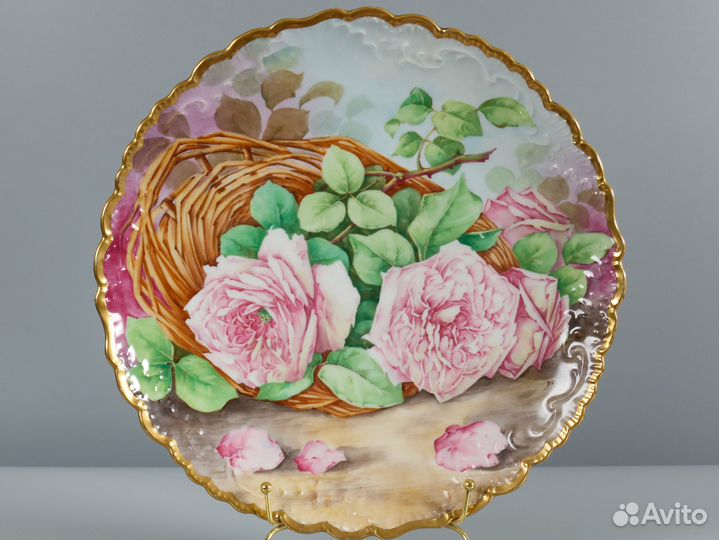 Редчайшие антикварные тарелки. Лимож, Франция