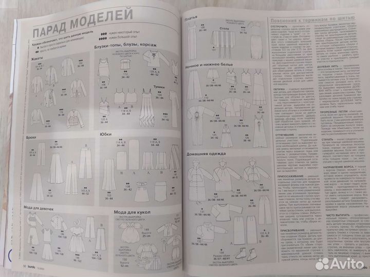 Журналы Burda moden 2003-2004