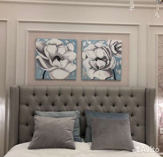 Цветы картина на холсте