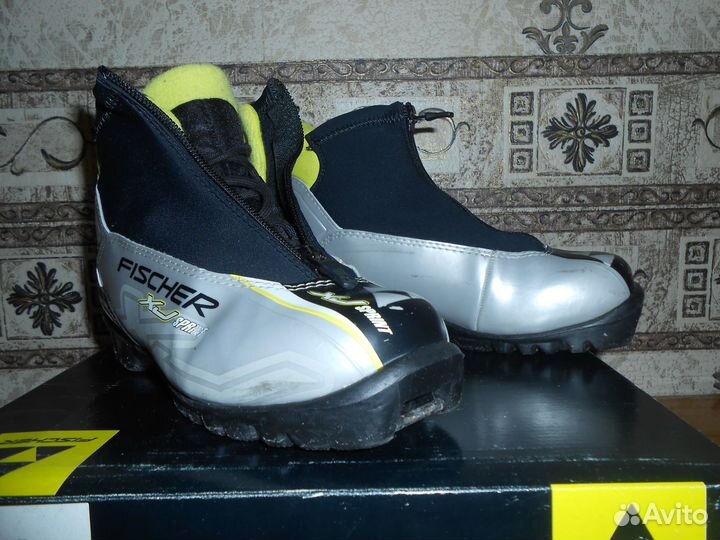 Лыжи беговые fisher 160 см