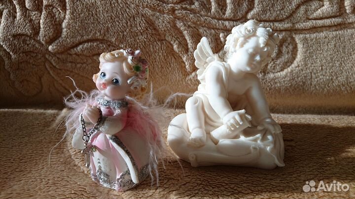 Фигурка Ангелочка 10,5 см из Греции +Ангел девочка