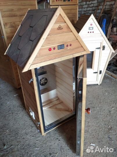 Коптильня холодного и горячего копчения, сушка/вял