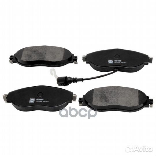 Тормозные колодки дисковые BD890 hola