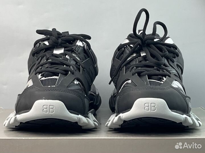 Balenciaga Track Sneaker Black Silver