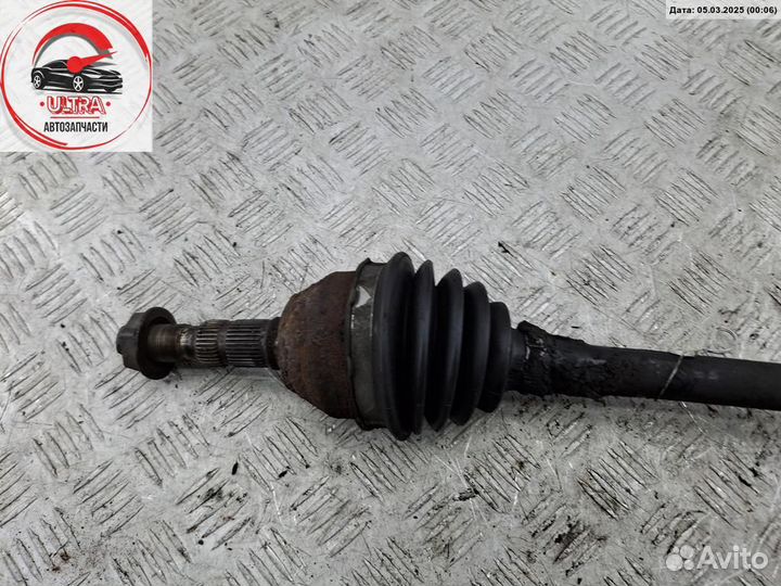 Полуось передняя правая б/у Opel Astra H