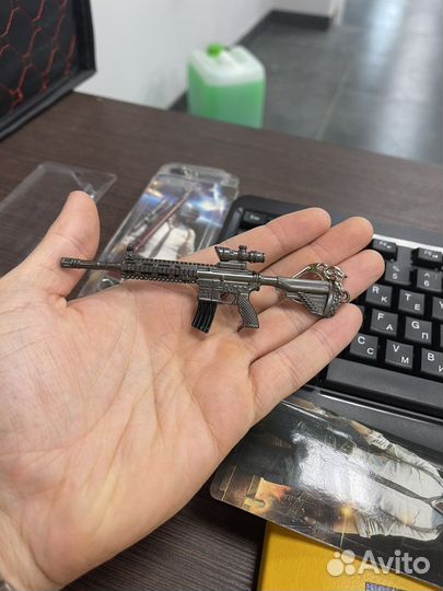Брелок автомат М416 из pubg mobile