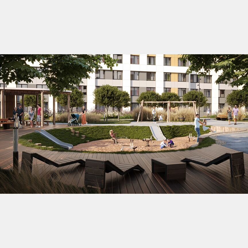 Квартира-студия, 26,6 м², 12/13 эт.