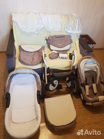 Коляска фирмы Riko Brano ecco 2 в 1