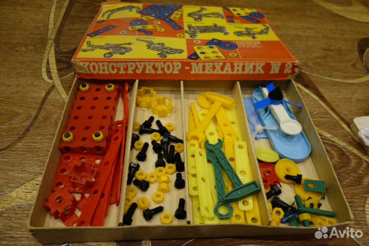 Конструкторы для детей СССР