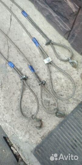 Трос стальной 16 мм.4м. Буксировочный