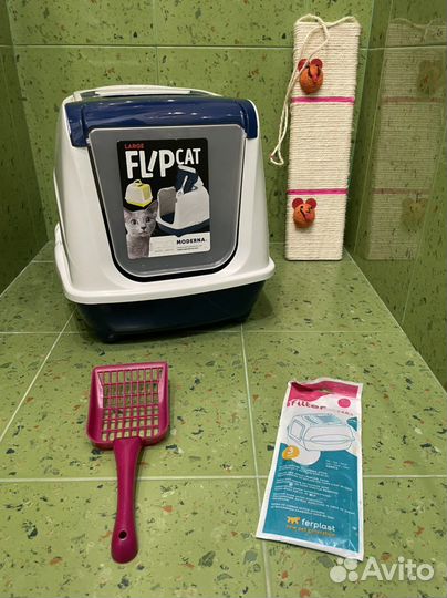 Туалет домик для кота кошечки