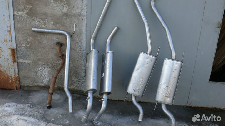 Глушитель на Фольксваген Транспортер Т4