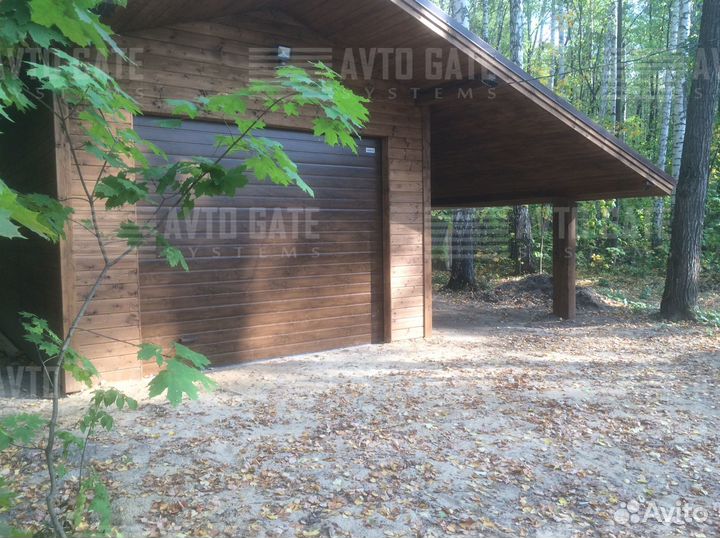 Секционные ворота гаражные