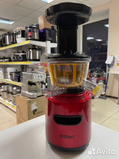 Шнековая соковыжималка Kitfort KT-1101-2