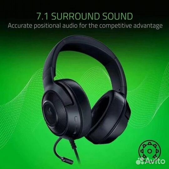 Игровые наушники razer