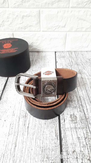 Ремень кожаный harley davidson