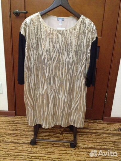 Новая эффектная блуза 60-62 размера