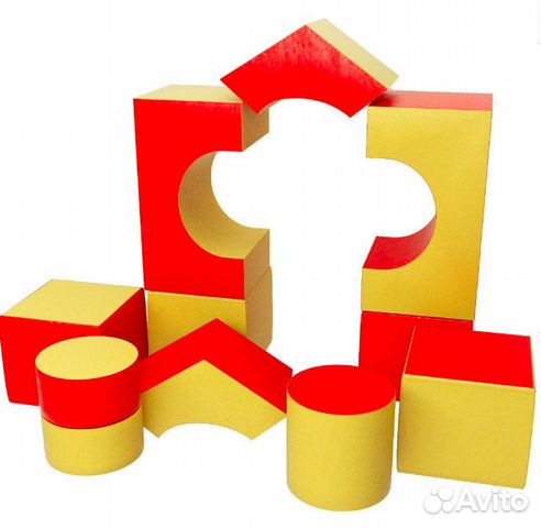 Конструктор мягкий больших 11 фигур Сказка